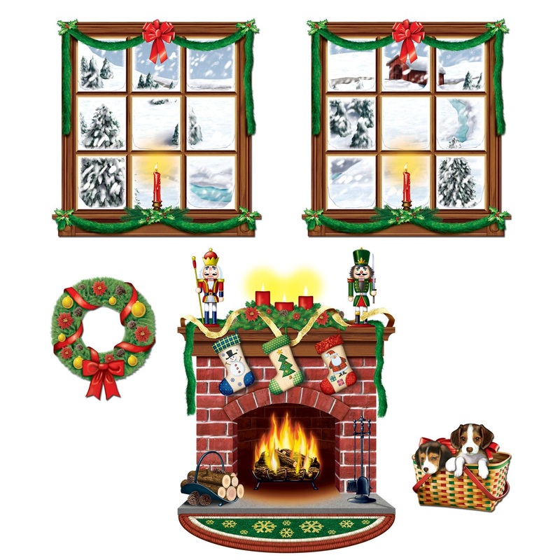 60 Piece Beistle Indoor Christmas Decor Props