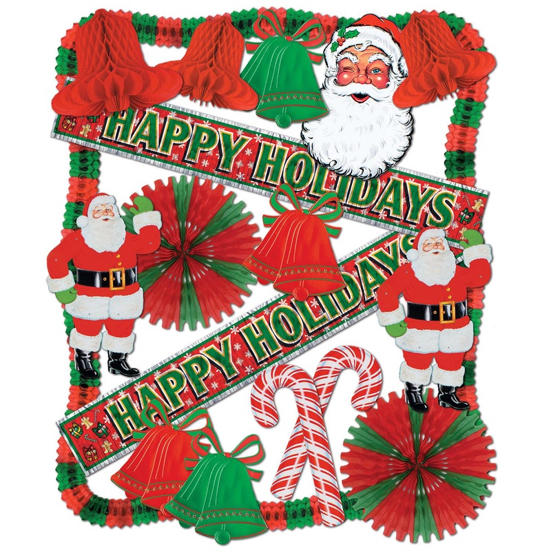 Beistle Christmas Decorating Kit