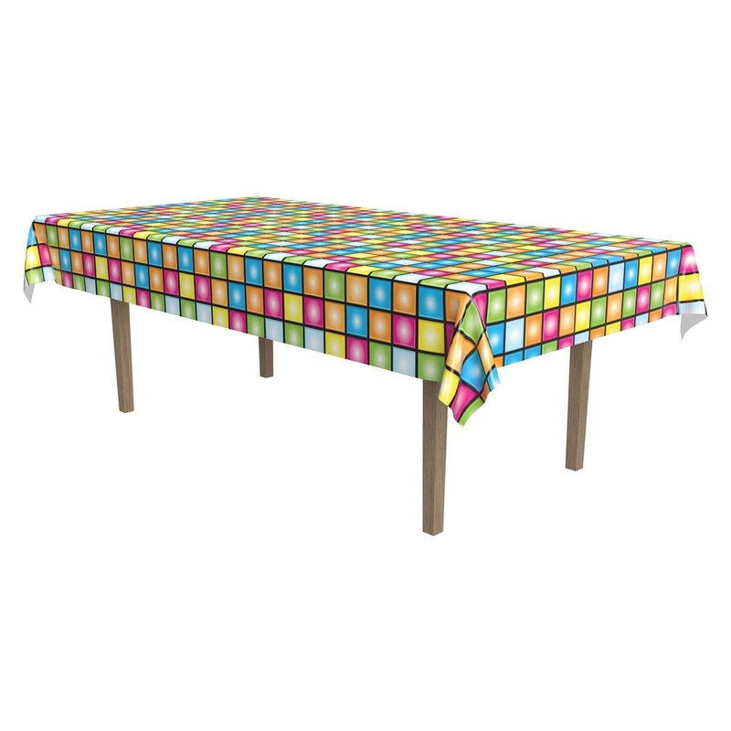 12 Pack Beistle Disco Party Tablecover