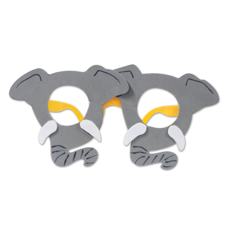 12 Pack Beistle Elephant Glasses