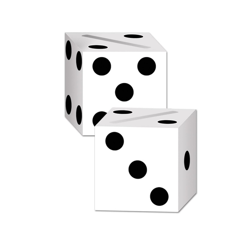 24 Pack Beistle Dice Card Party Boxes