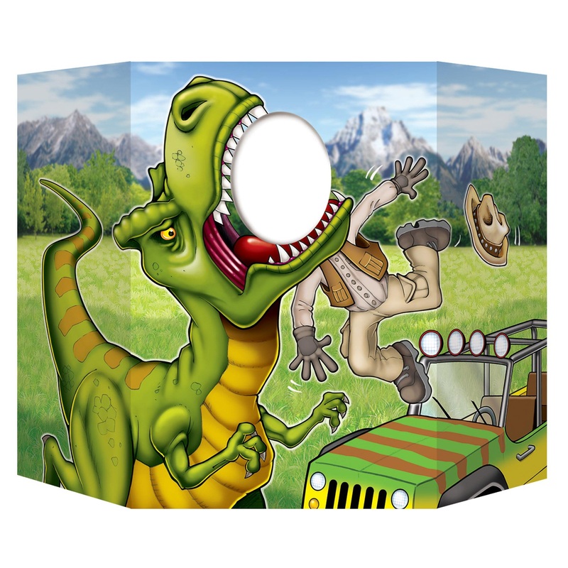 6 Pack Beistle Dinosaur Party Photo Prop