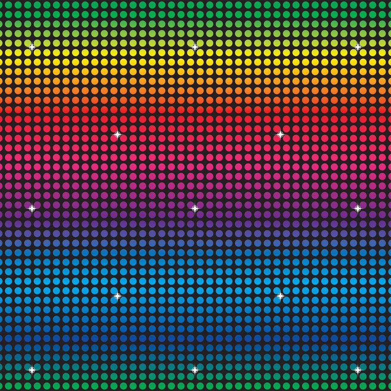 6 Pack Beistle Disco Party Backdrop