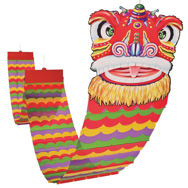 6 Pack Beistle Dragon Ceiling Party Decoration