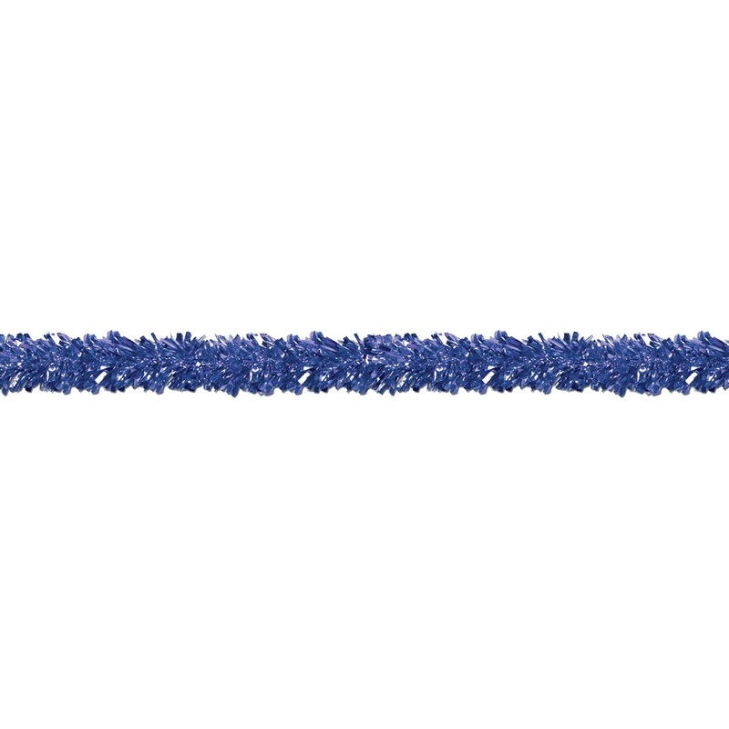12 Pack Beistle 6-Ply Metallic Party Festooning Garland - blue