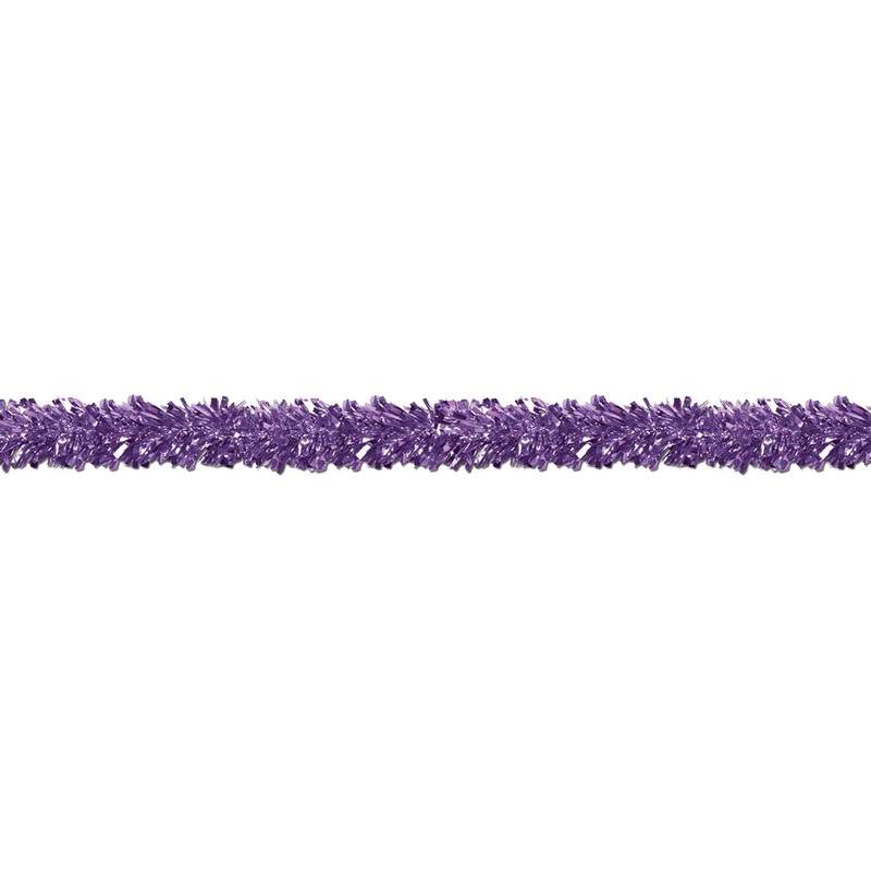 12 Pack Beistle 6-Ply Metallic Party Festooning Garland - purple