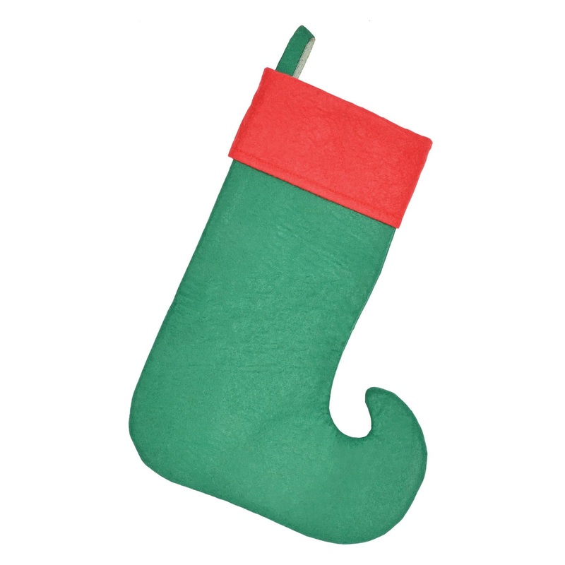 12 Pack Beistle Christmas Felt Elf Stocking