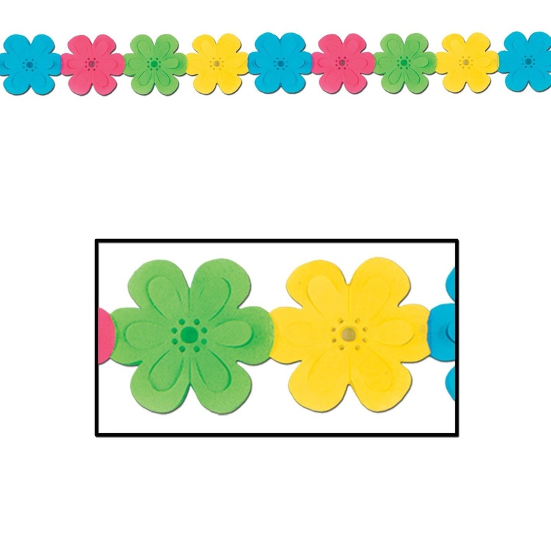 12 Pack Beistle Flower Party Garland