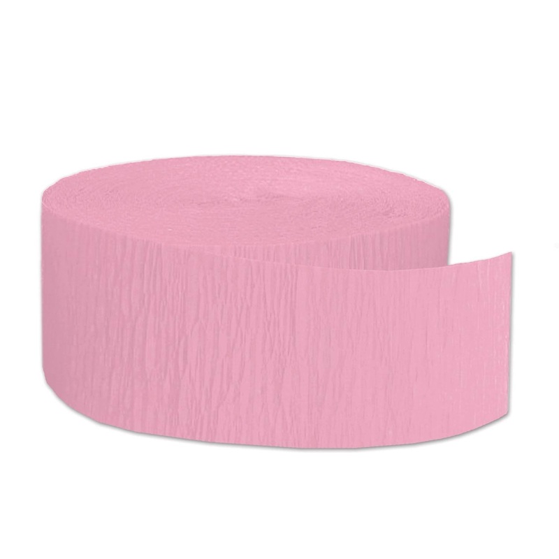 12 Pack Beistle FR Party Festive Crepe Streamer - pink