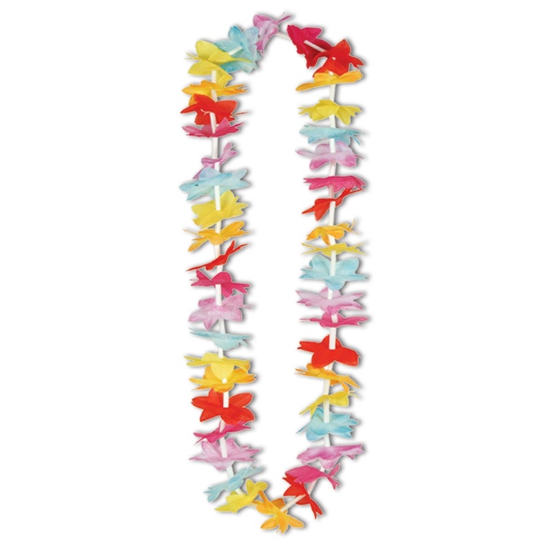 50 Pack Beistle Luau Party Floral Lei