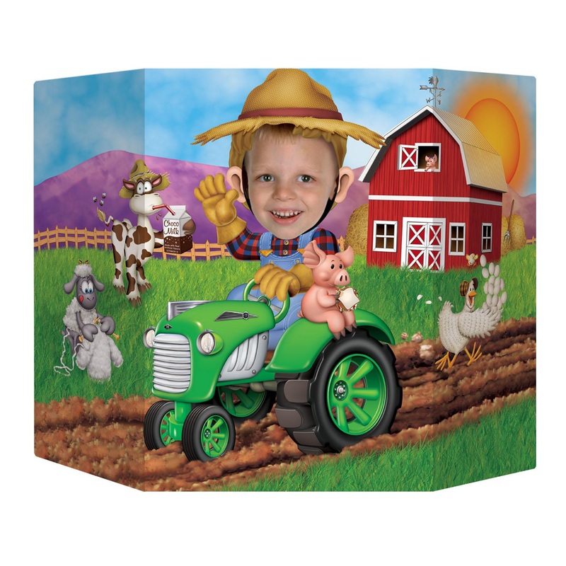 6 Pack Beistle Farm Party Photo Prop