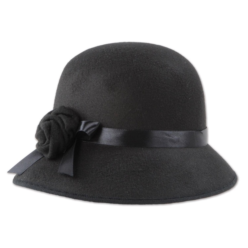 6 Pack Beistle Felt Cloche Hat