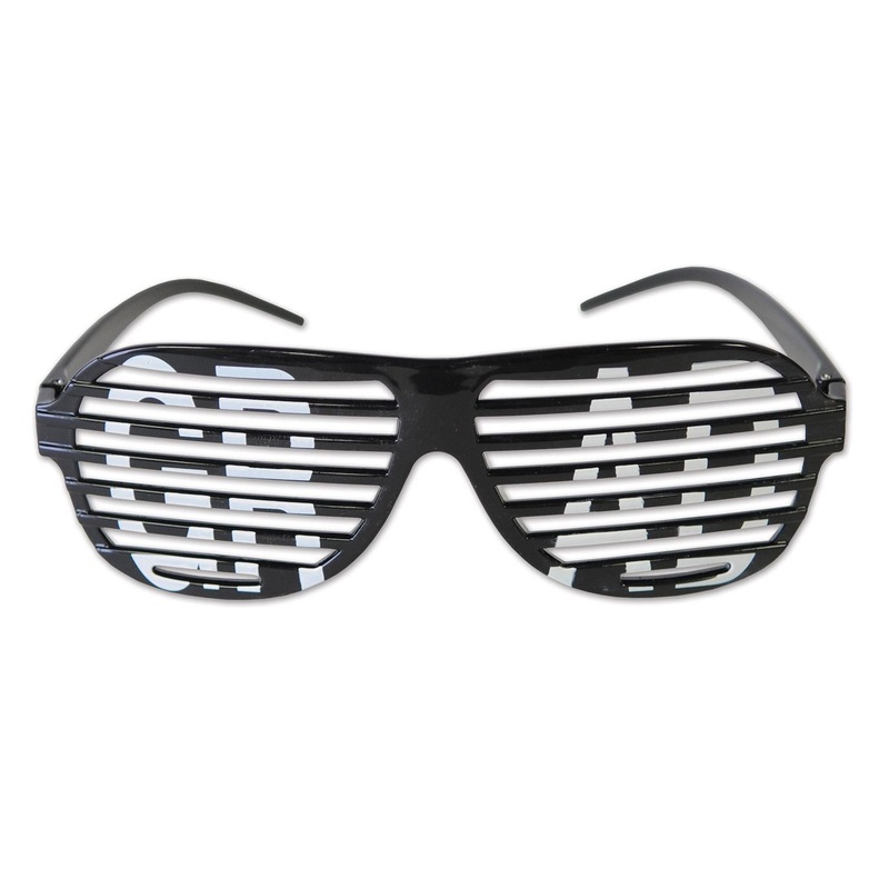 12 Pack Beistle Grad Graduation Party Shutter Glasses