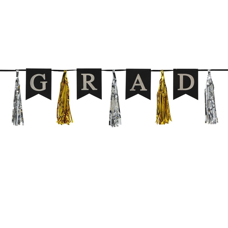12 Pack Beistle Grad Tassel Graduation Party Streamer