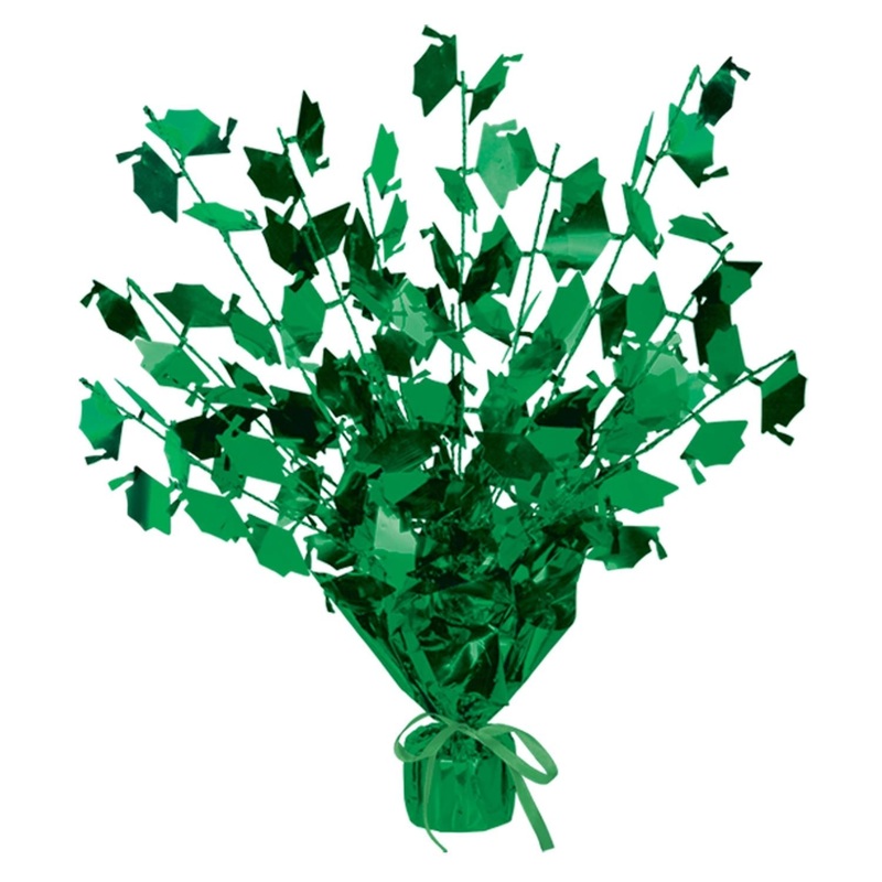 12 Pack Beistle Graduation Party Centerpiece - green