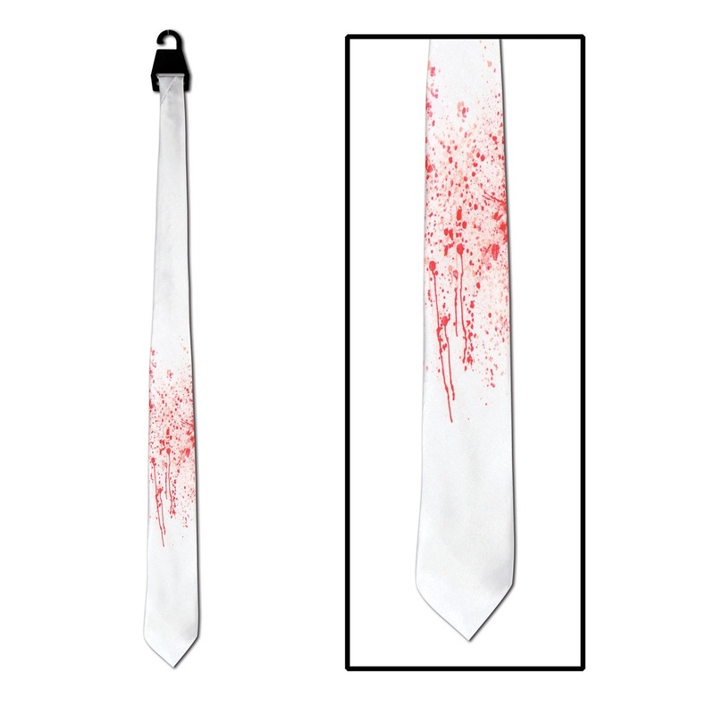12 Pack Beistle Halloween Blood Spatter Tie