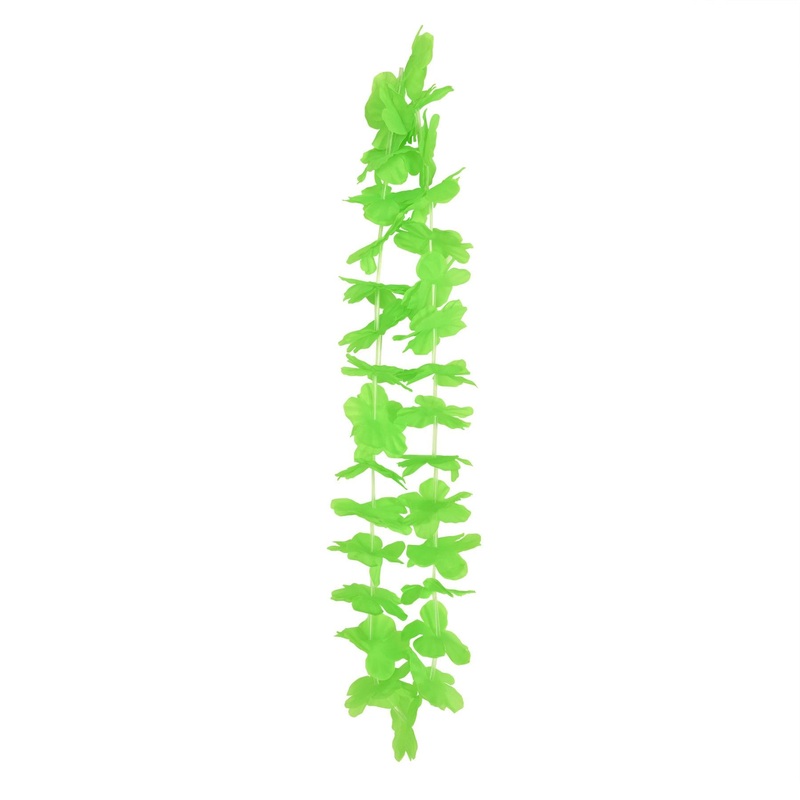 12 Pack Beistle Luau Party Green Hawaiian Lei