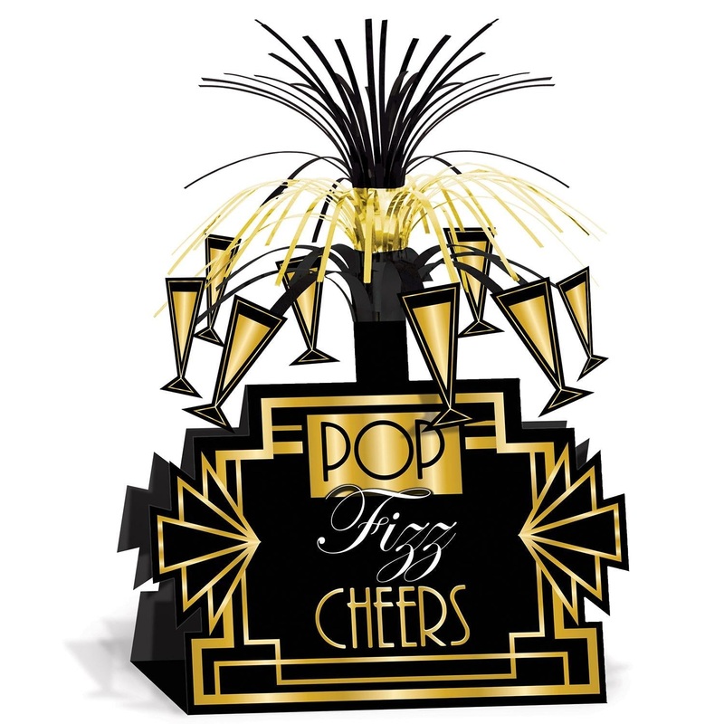 12 Pack Beistle Roaring 20's Party Centerpiece