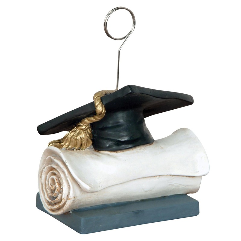 6 Pack Beistle Grad Cap Graduation Party Photo/Balloon Holder