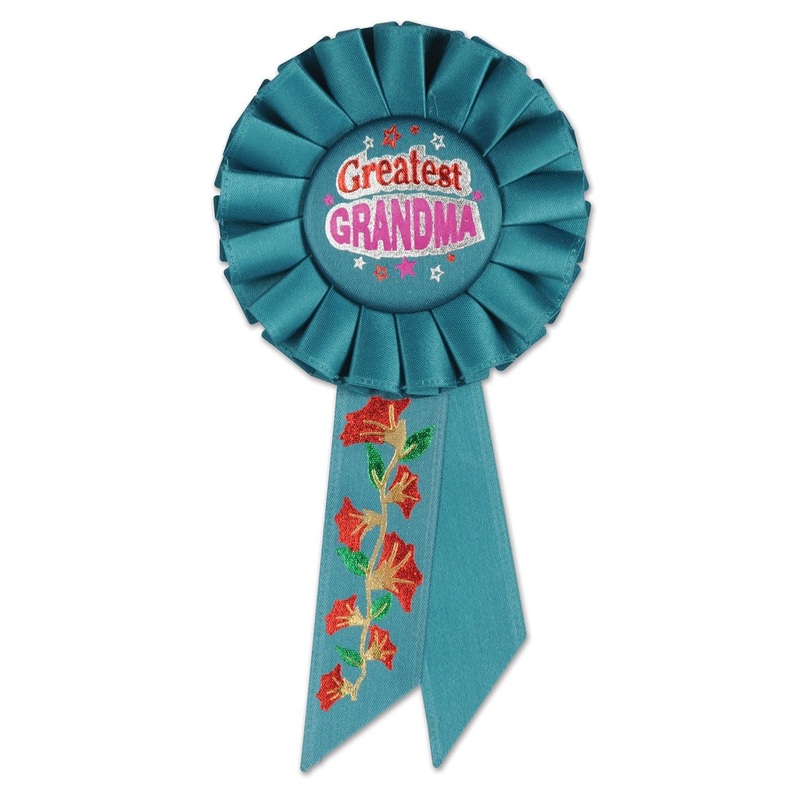 6 Pack Beistle Greatest Grandma Mother's Day Rosette