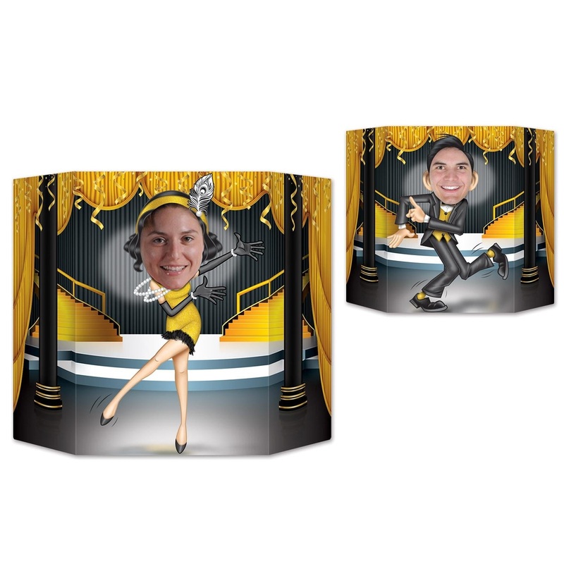 6 Pack Beistle Roaring 20's Party Photo Prop