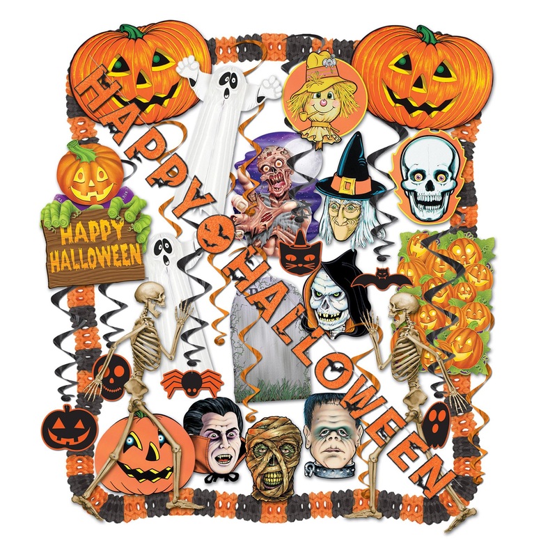 Beistle 26 Piece Halloween Decorating Kit