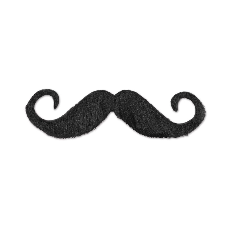 12 Pack Beistle Handlebar Hairy 'stache