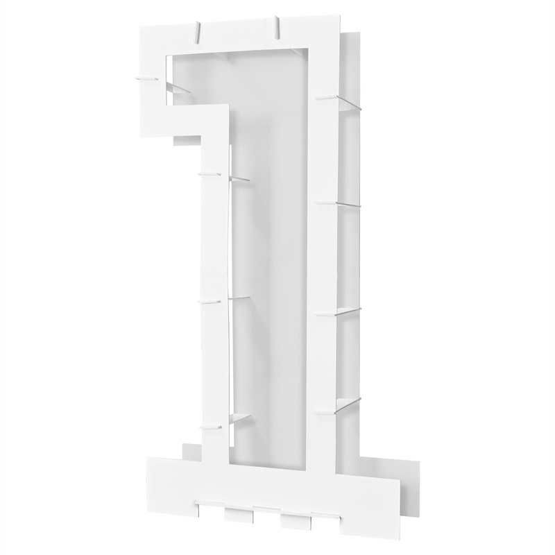 4 Pack Beistle Balloon Mosaic Number 1 Frame