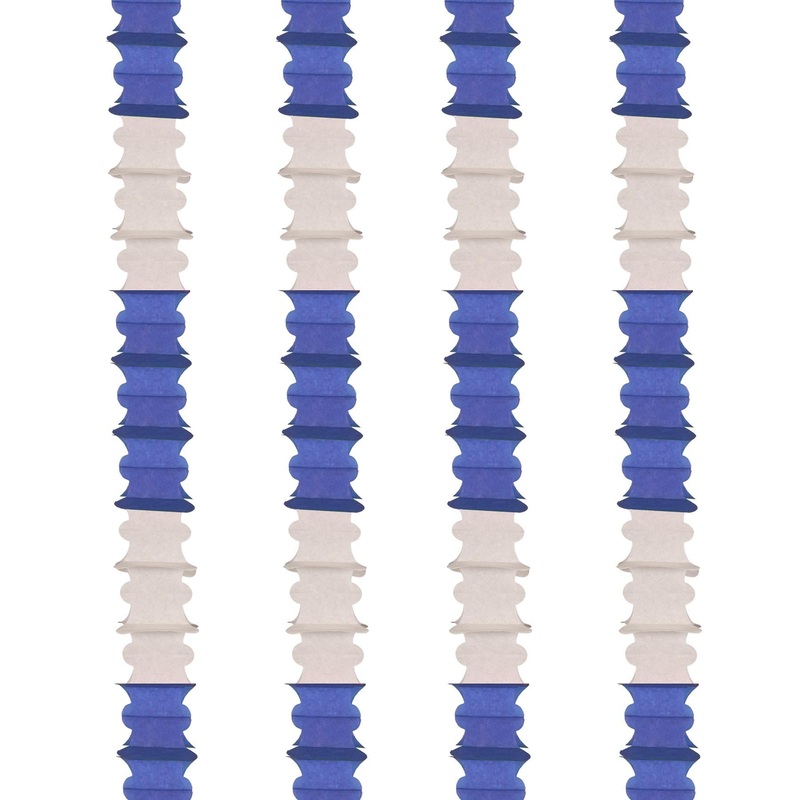 48 Pack Beistle Ceiling Drops blue/white