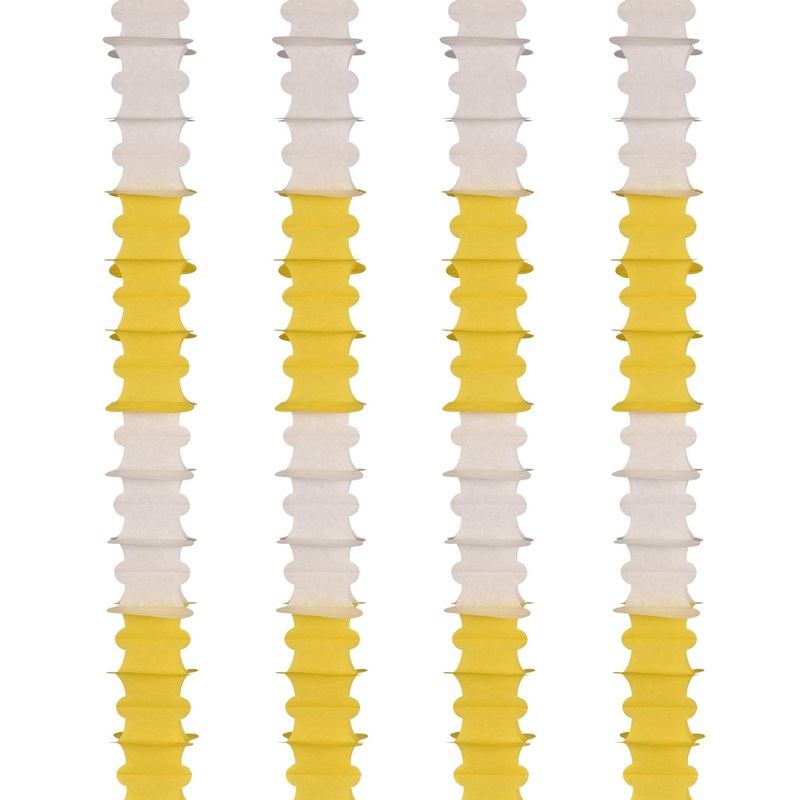 48 Pack Beistle Ceiling Drops canary/white