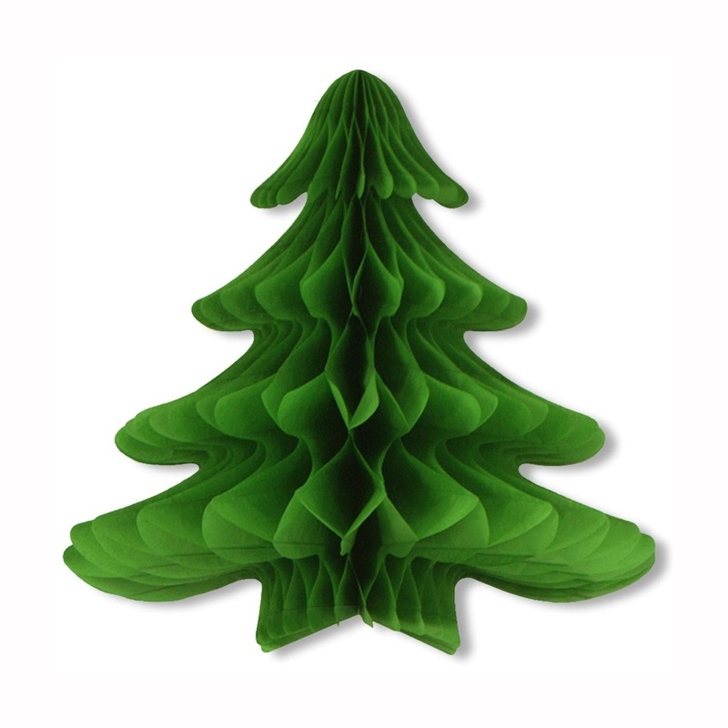 6 Pack Beistle Christmas Tissue Hanging Christmas Tree