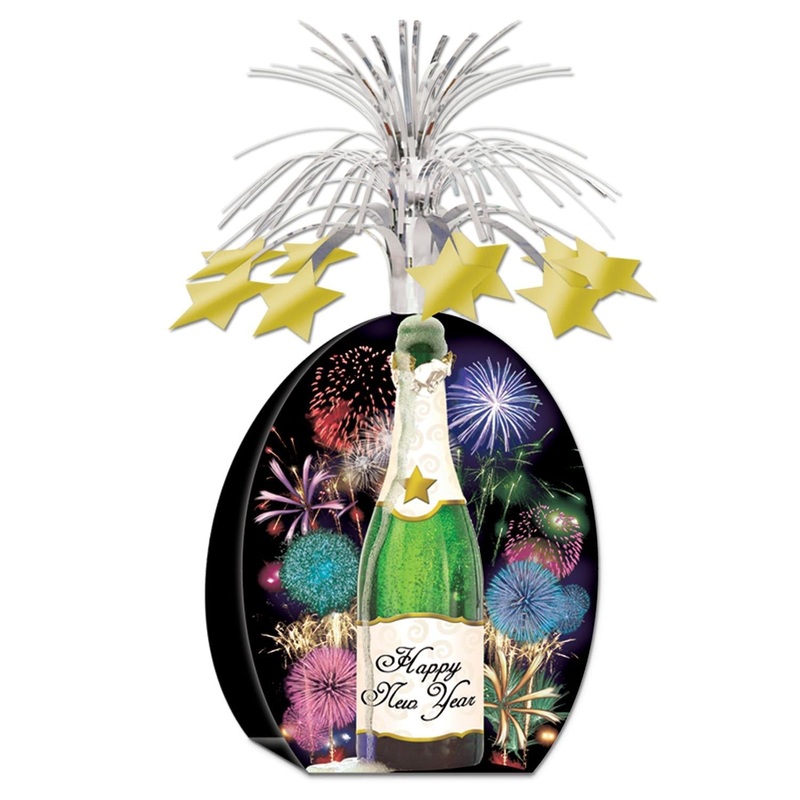 12 Pack Beistle Happy New Year Centerpiece