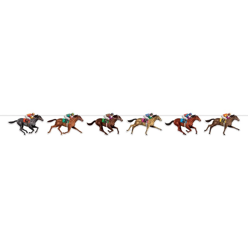 12 Pack Beistle Horse Racing Party Streamer