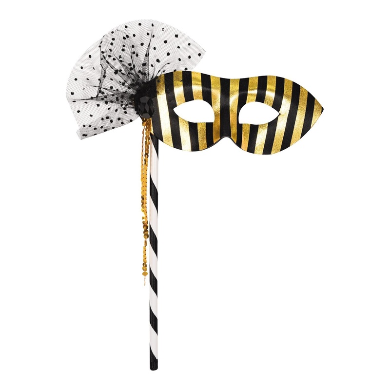 12 Pack Beistle Party Mask with Stick
