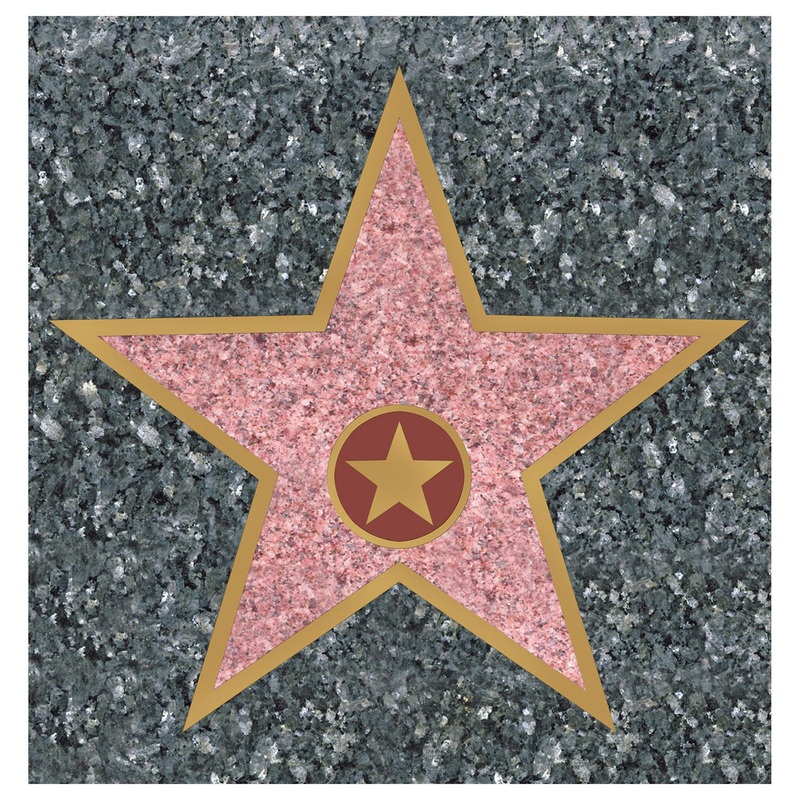 12 Pack Beistle Star Party Peel 'N Place Clings