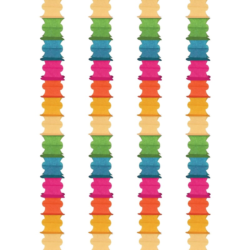 48 Pack Beistle Ceiling Drops multi-color