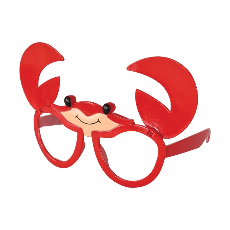6 Pack Beistle Crab Glasses
