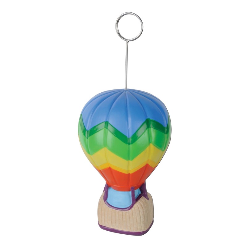 6 Pack Beistle Hot Air Balloon Party Photo/Balloon Holder