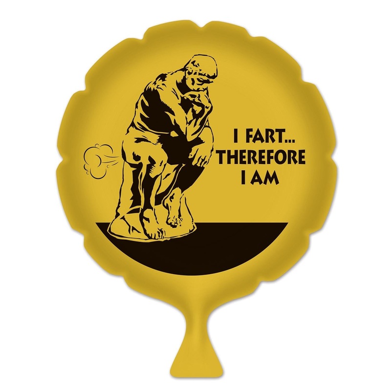 6 Pack Beistle I Fart... Therefore I Am Party Whoopee Cushion