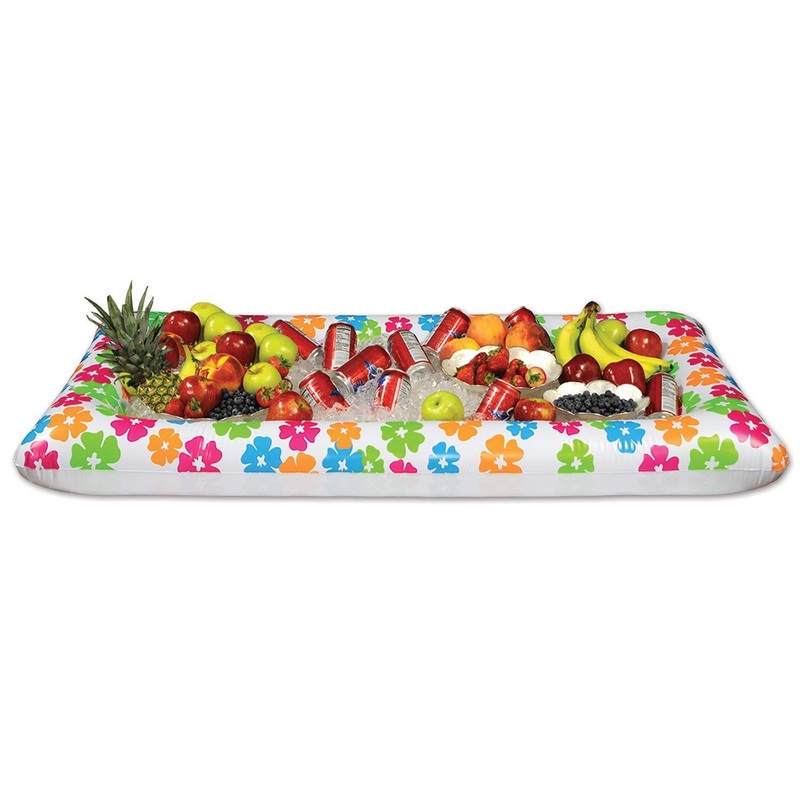 6 Pack Beistle Luau Party Inflatable Luau Buffet Cooler