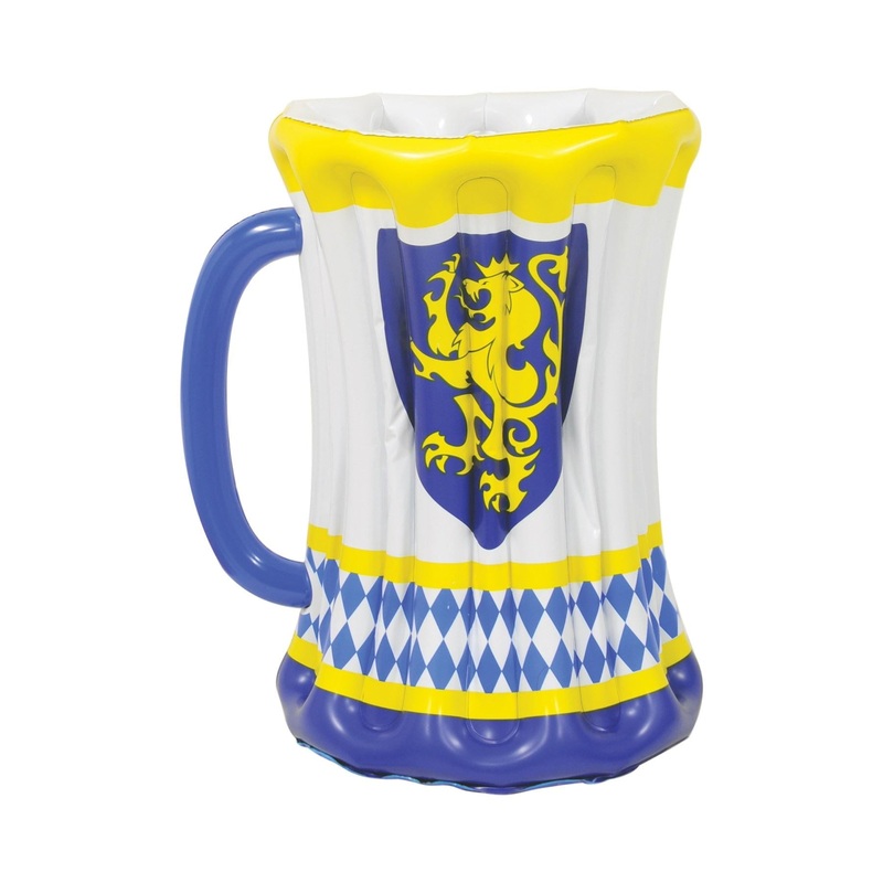 6 Pack Beistle Oktoberfest Inflatable Beer Stein Cooler