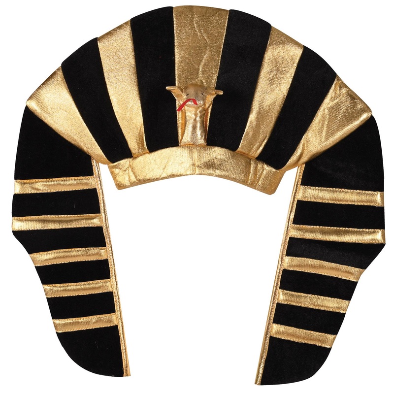 6 Pack Beistle Plush Pharaoh Hat