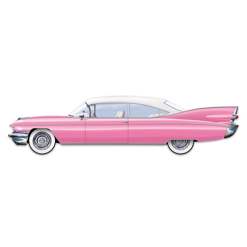 12 Pack Beistle Jointed 50's Cruisin' Car Party Decoration