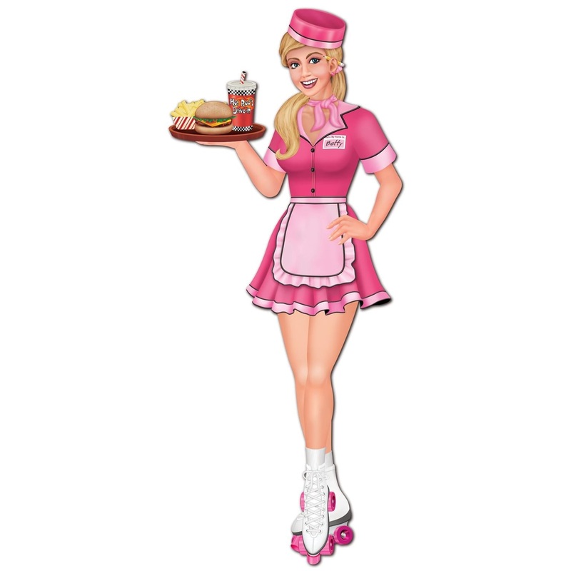 12 Pack Beistle Jointed Carhop Party Decoration