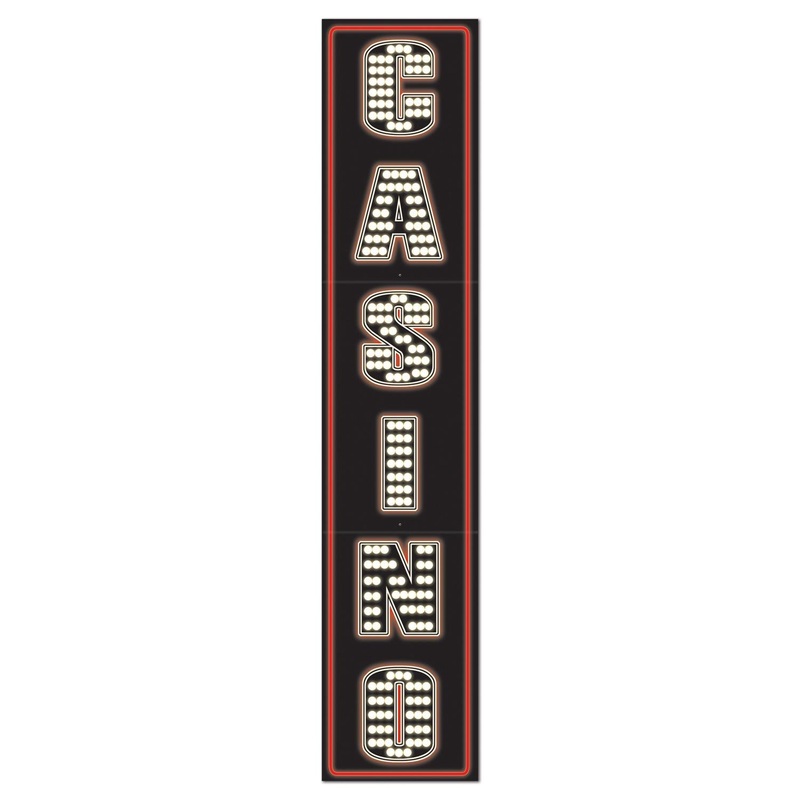 12 Pack Beistle Jointed Casino Pull-Down Party Cutout