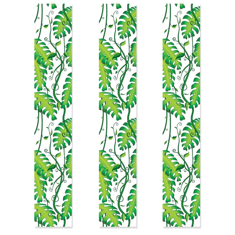36 Pack Beistle Jungle Vines Party Panels