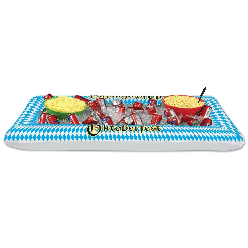 6 Pack Beistle Inflatable Oktoberfest Buffet Cooler