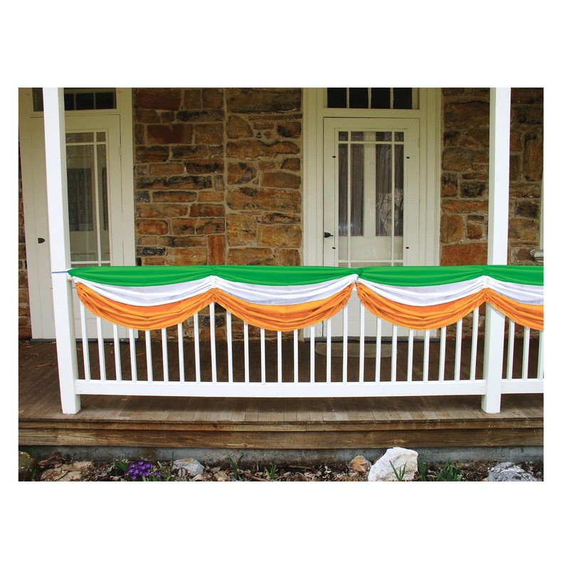 6 Pack Beistle Irish Party Fabric Bunting
