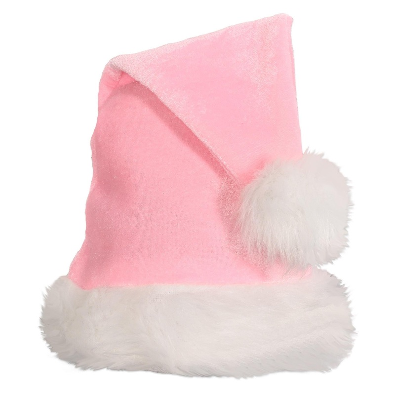 12 Pack Beistle Christmas Light Pink Santa Hat