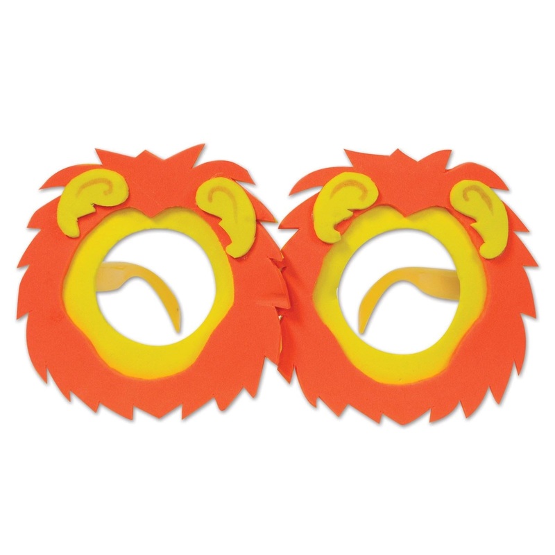 12 Pack Beistle Lion Glasses
